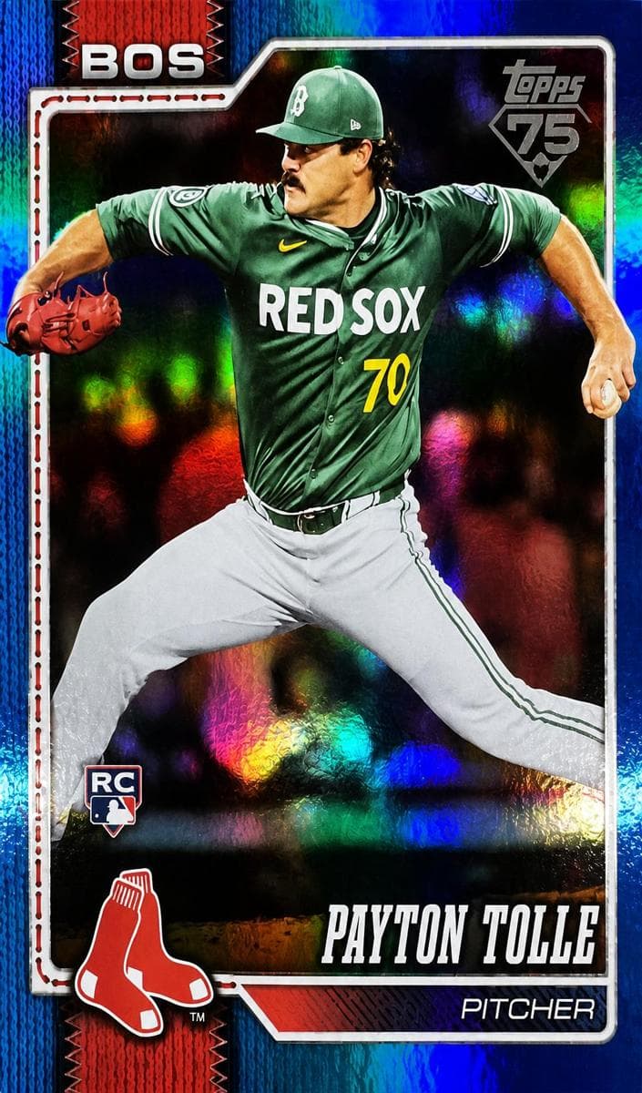 Payton Tolle trading card