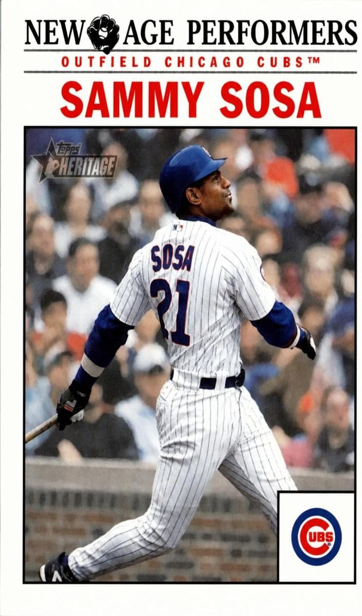 Sammy Sosa 2002 topps
