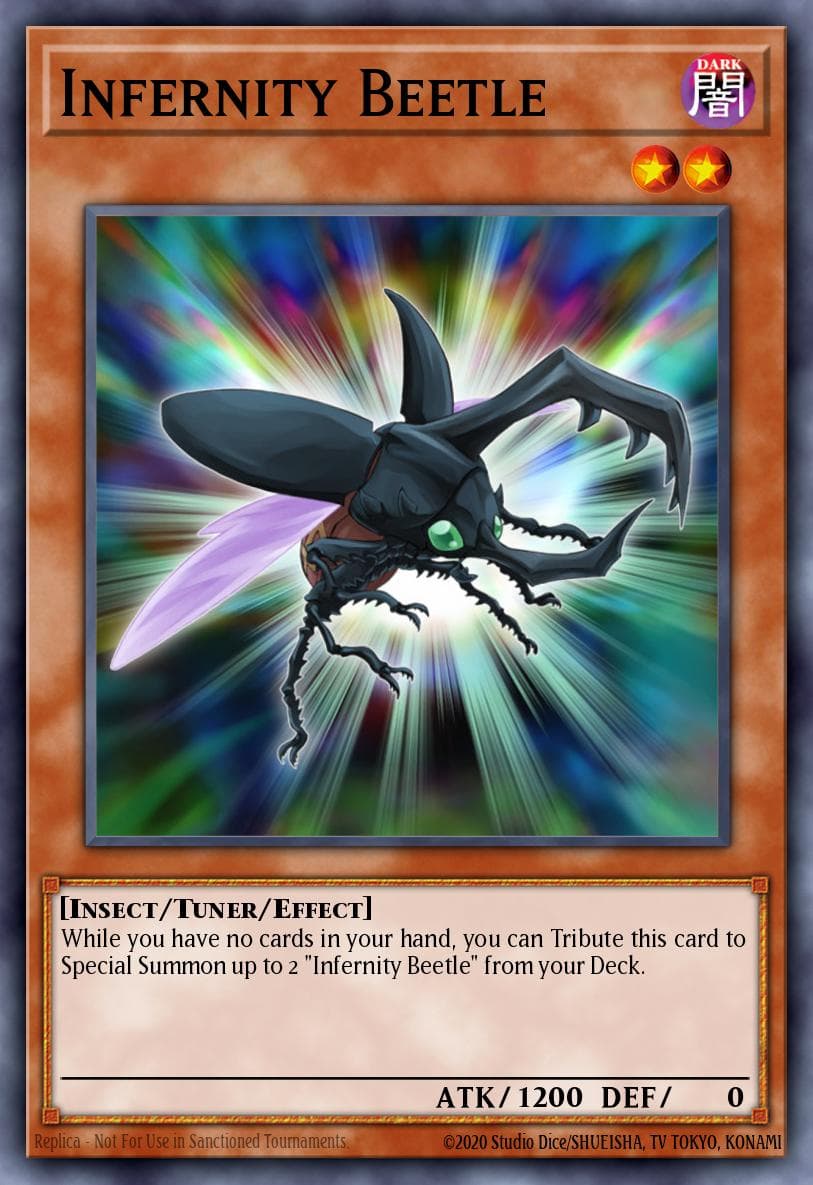 Infernity Beetle 2020 Yu-Gi-Oh! The Shining Darkness