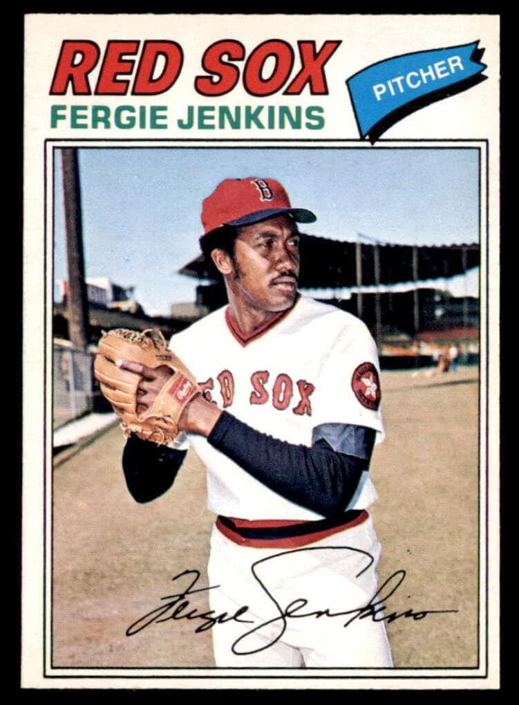 Fergie Jenkins 1977 topps O-Pee-Chee