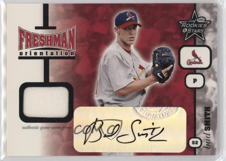 Bud Smith 2001 leaf Leaf Rookies & Stars