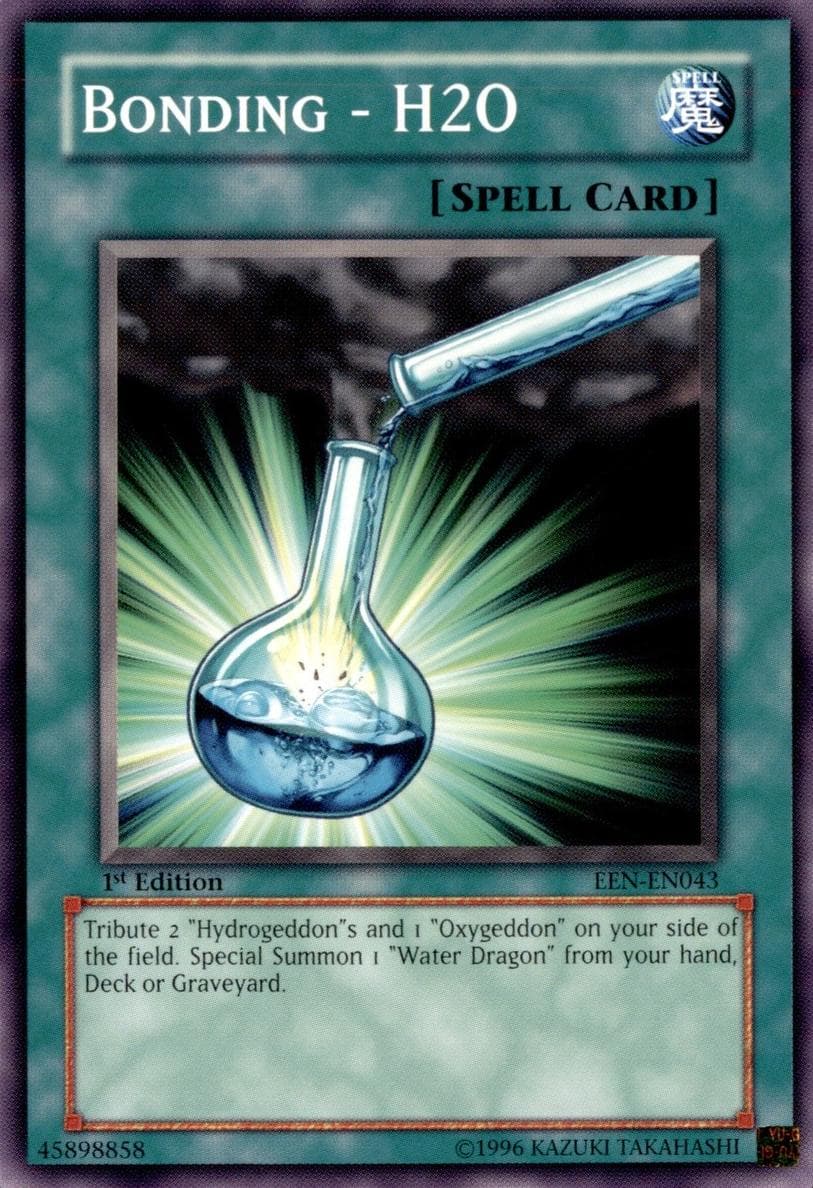 Bonding - H2O 2005 Yu-Gi-Oh! Elemental Energy