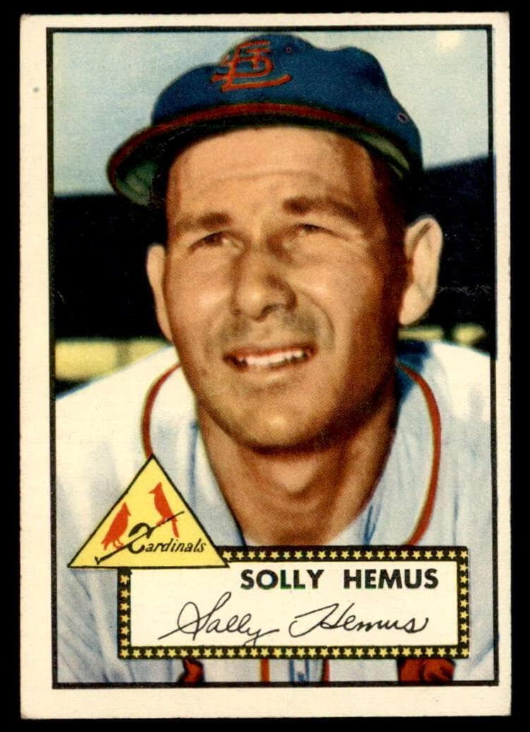 Solly Hemus 1952 topps Topps