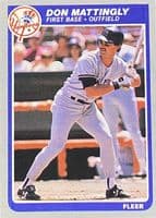 Don Mattingly 1985 fleer