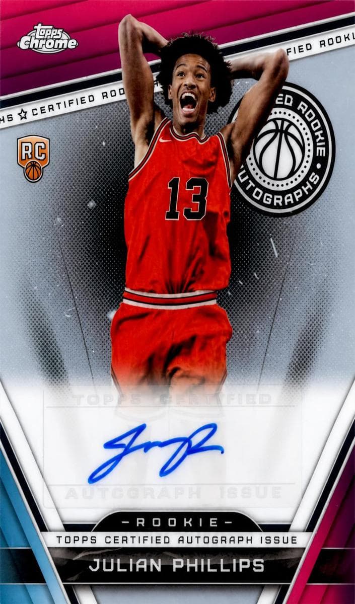 Julian Phillips 2023 topps Topps Chrome