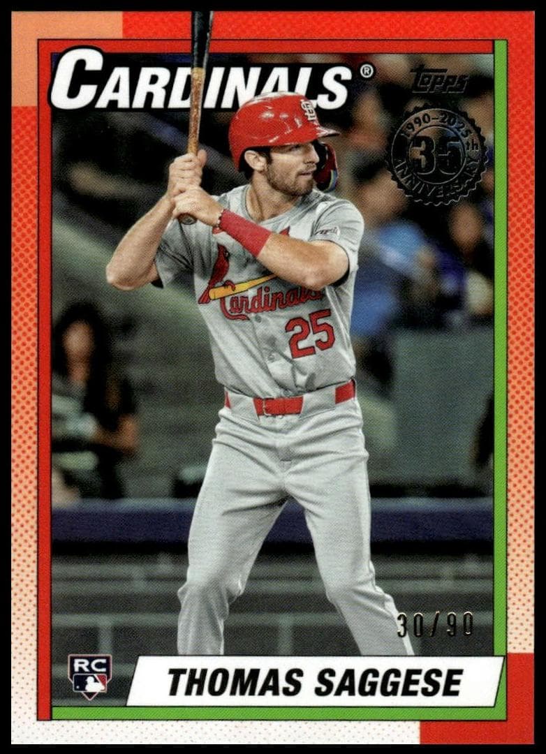 Thomas Saggese 2025 topps Topps
