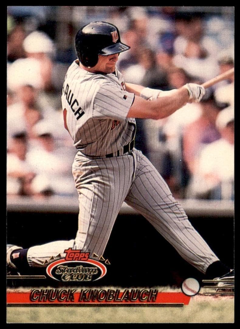 Chuck Knoblauch 1993 unknown Stadium Club