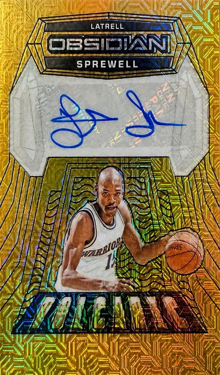 Latrell Sprewell 2023 panini Obsidian