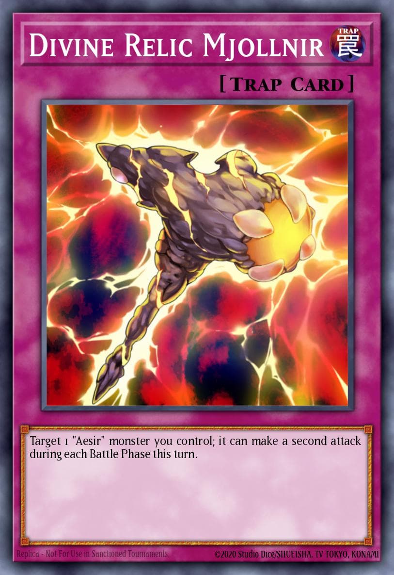 Divine Relic Mjollnir 2014 Yu-Gi-Oh! Legendary Collection 5D's Mega Pack