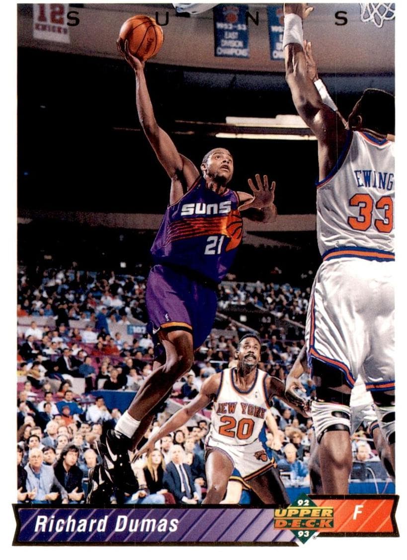 Richard Dumas 1992 upper-deck Upper Deck