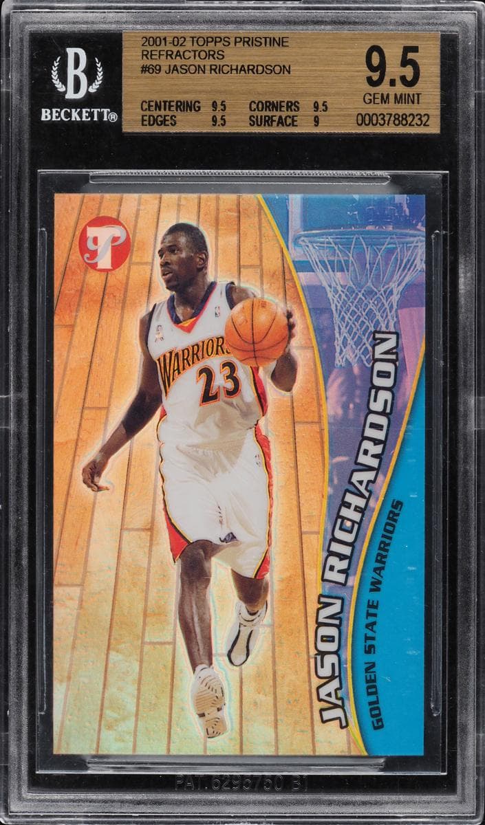 Jason Richardson 2001 topps Pristine
