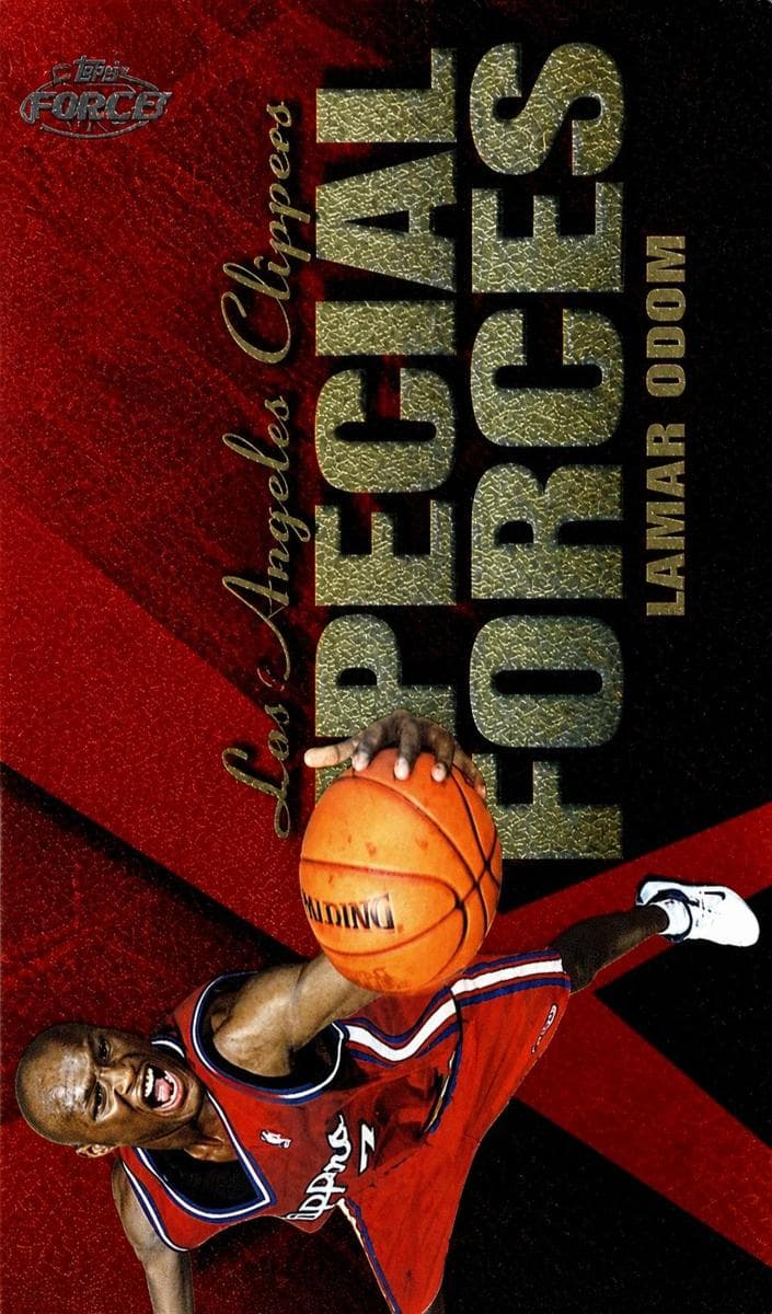 Lamar Odom 1999 fleer Force
