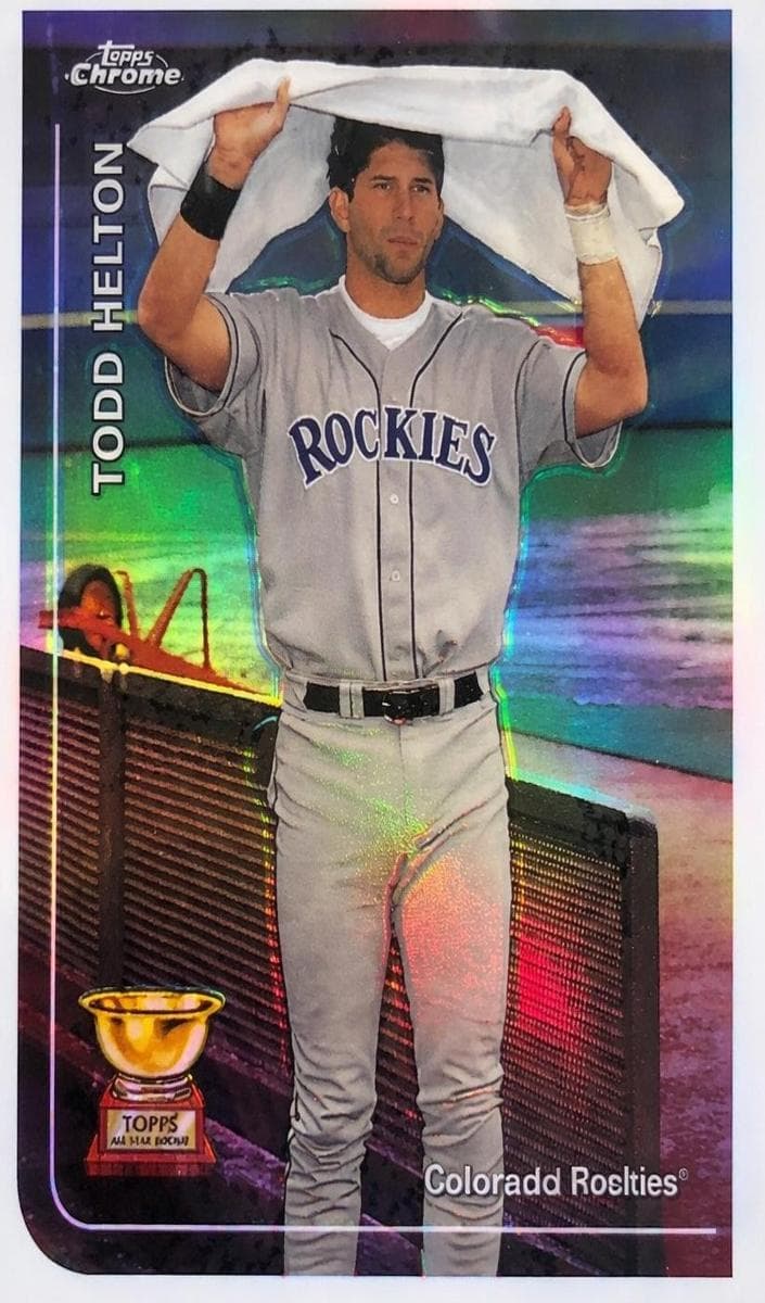 Todd Helton 1999 topps Topps Chrome