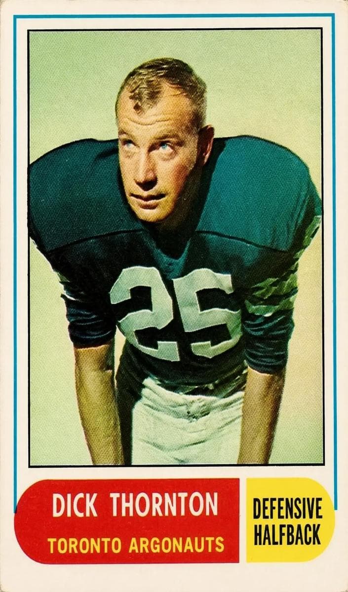Dick Thornton 1968 o-pee-chee Cfl