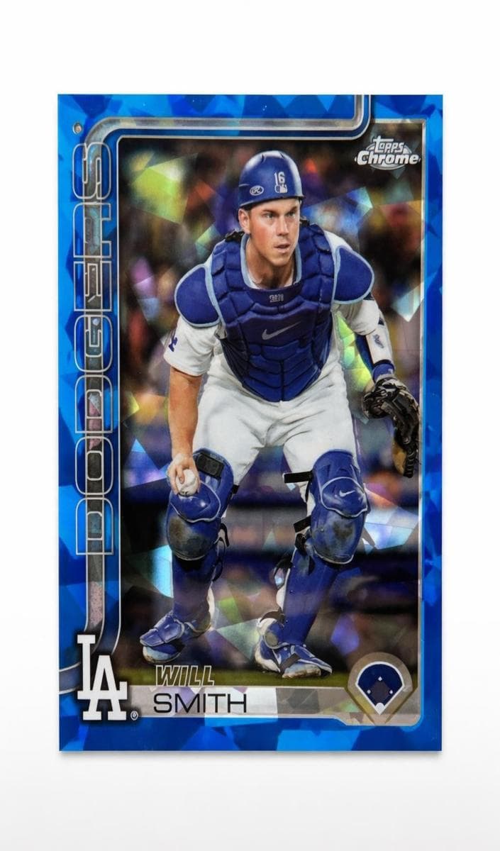Will Smith 2025 topps Topps Chrome Update Sapphire