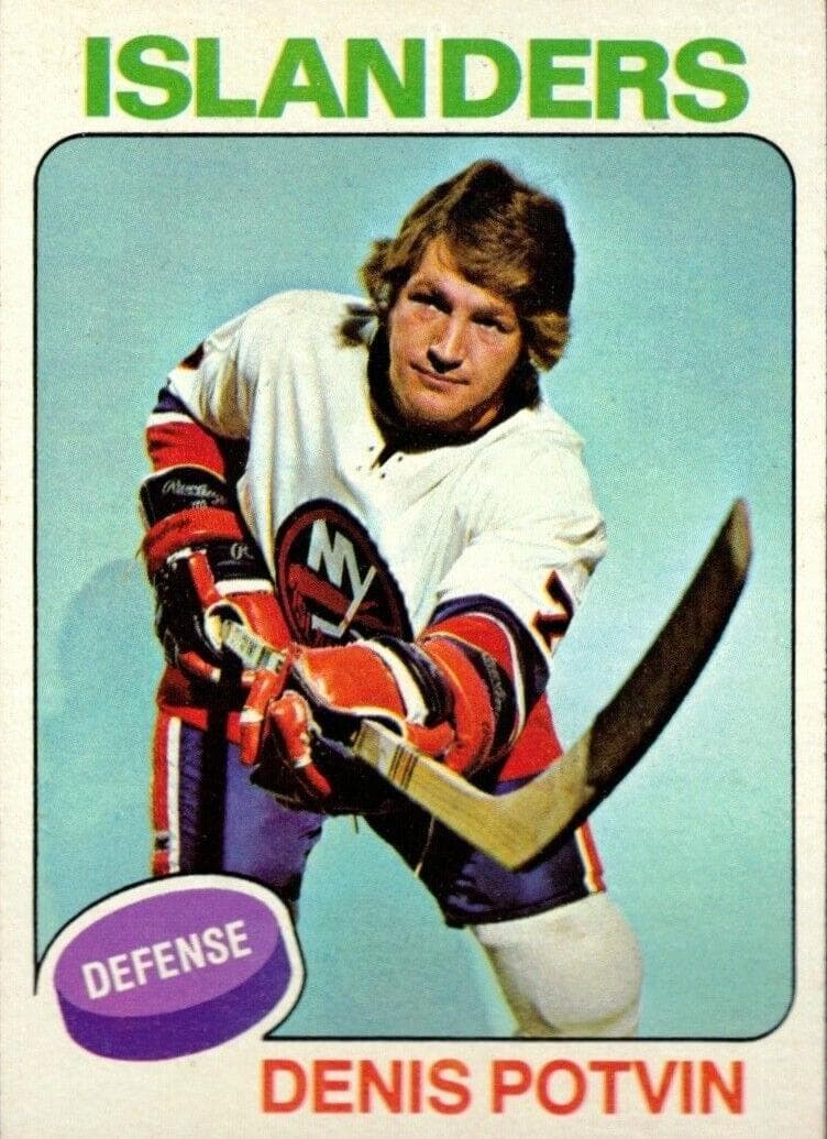Denis Potvin 1975 topps Topps