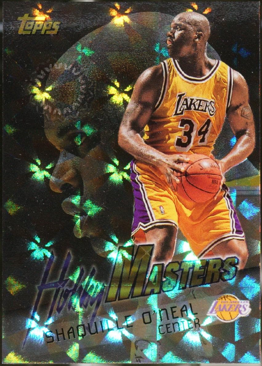 Shaquille O'Neal 1996 topps Topps