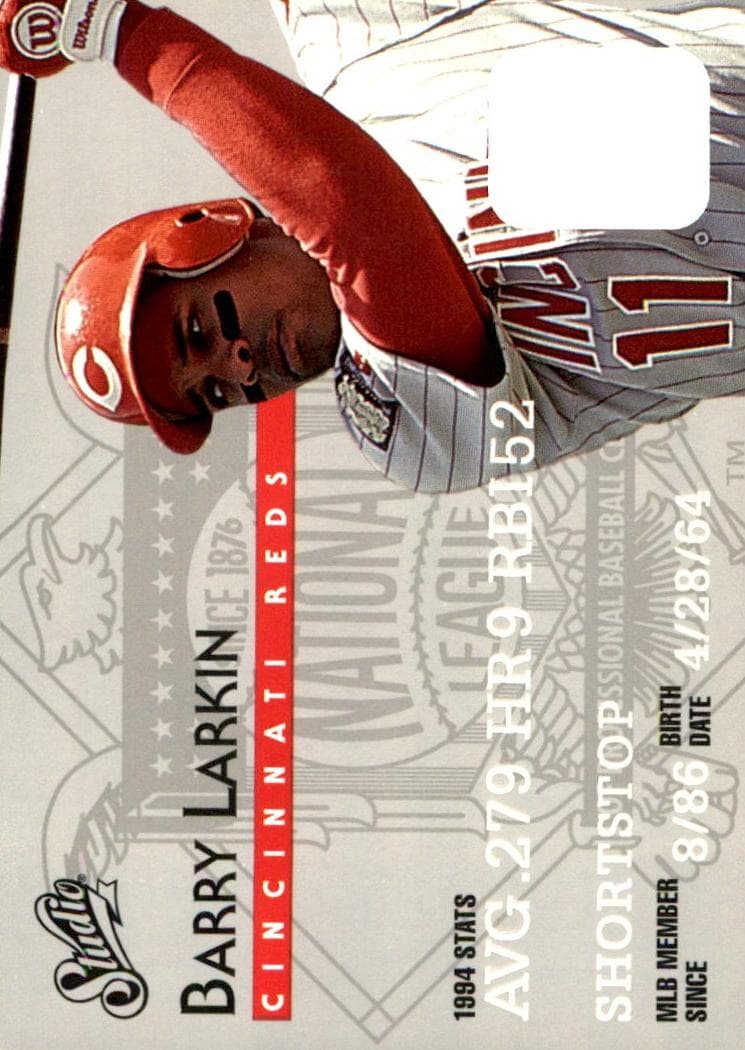 Barry Larkin #37