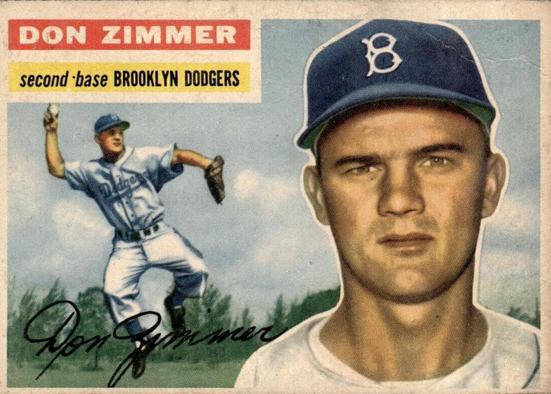 Don Zimmer 1956 topps Topps