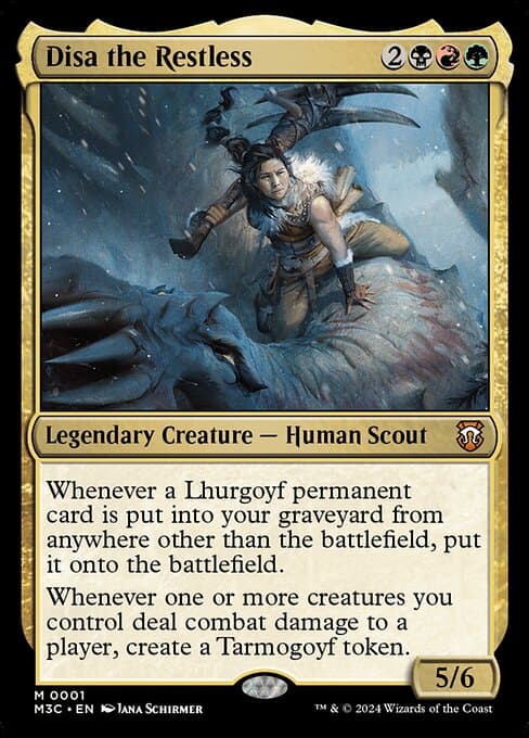 Disa the Restless 2024 Magic: The Gathering Modern Horizons 3 Commander