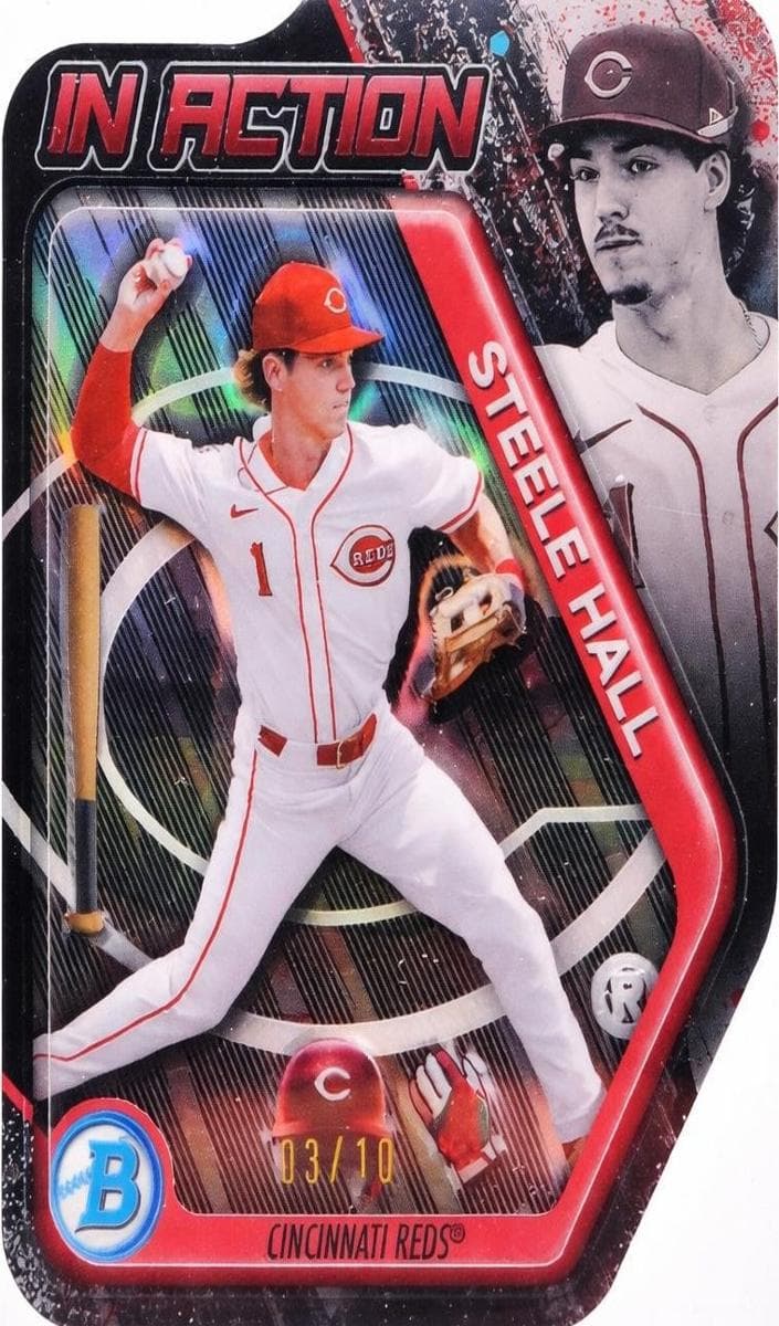 Steele Hall 2025 bowman Bowman Draft Chrome
