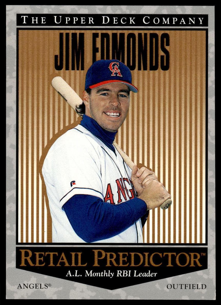 Jim Edmonds 1996 upper-deck Upper Deck