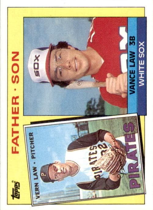 Vern Law / Vance Law 1985 topps