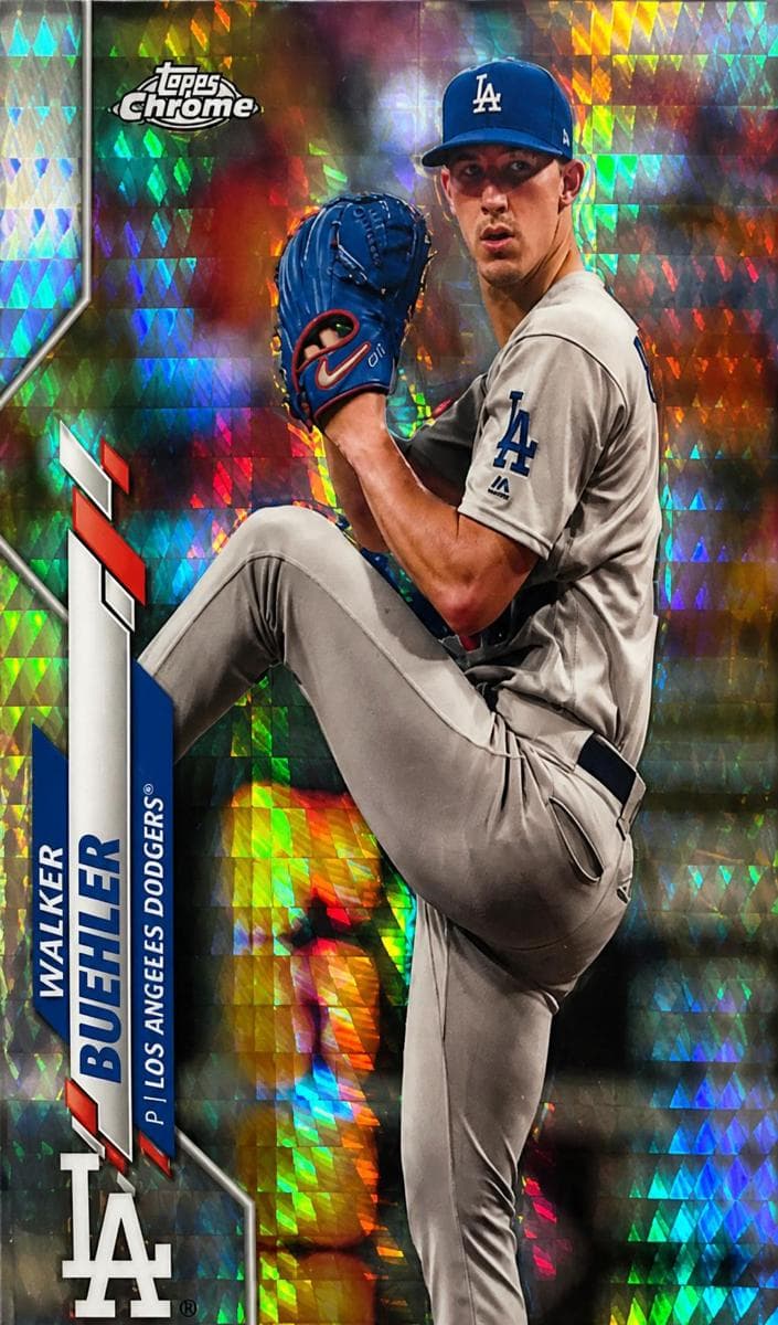 Walker Buehler 2020 topps Topps Chrome