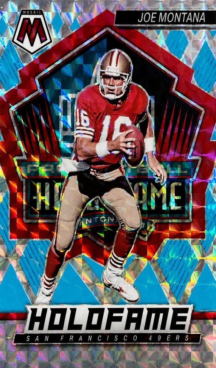 Joe Montana 2022 panini Panini Mosaic
