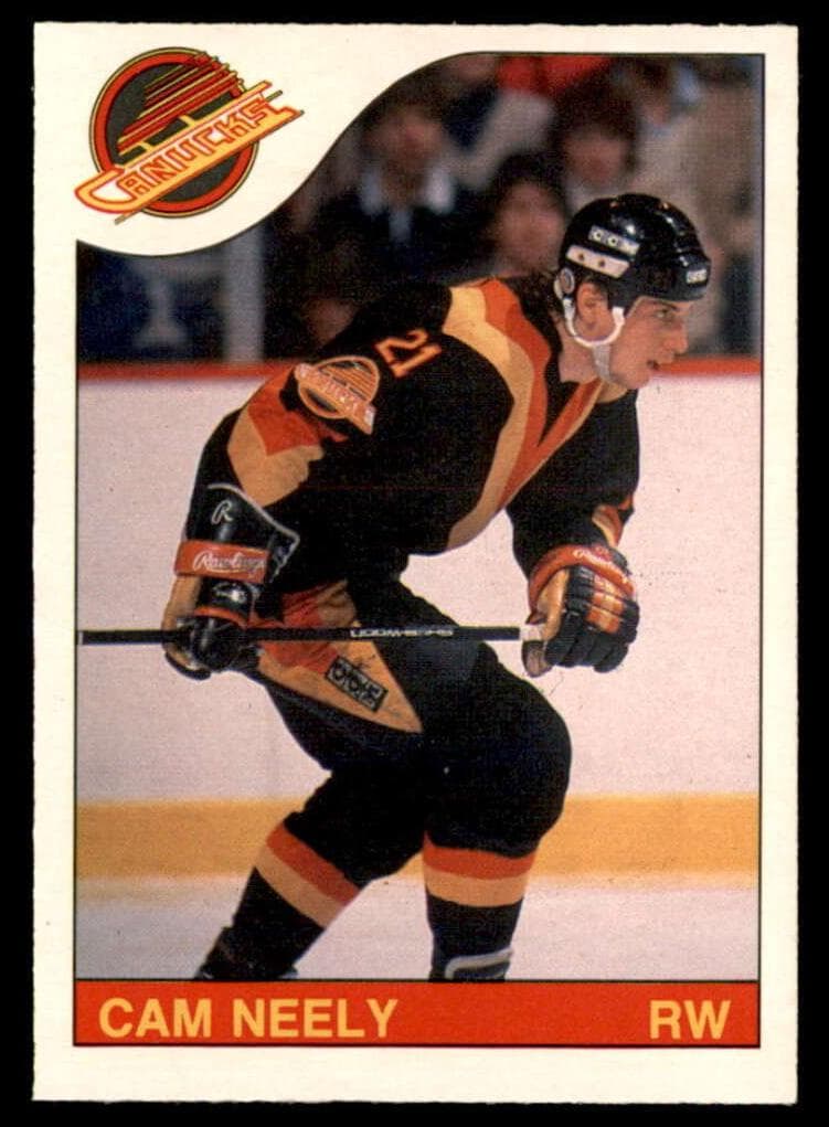 Cam Neely 1985 topps O-Pee-Chee