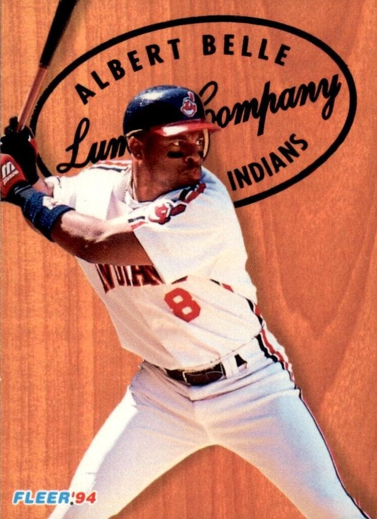 Albert Belle 1994 fleer Fleer