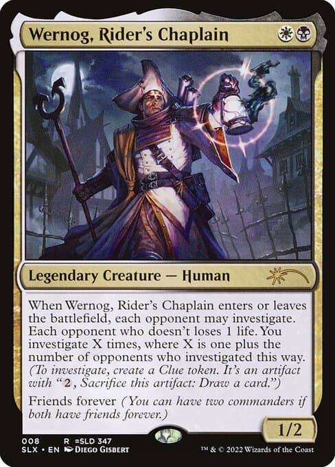Wernog, Rider's Chaplain 2022 Magic: The Gathering Universes Within