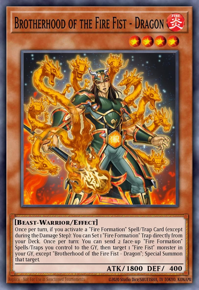 Brotherhood of the Fire Fist - Dragon 2019 Yu-Gi-Oh!