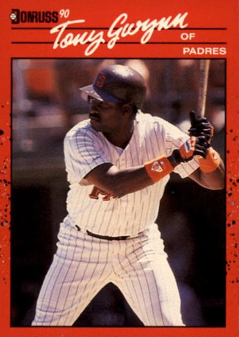 Tony Gwynn 1990 panini Donruss