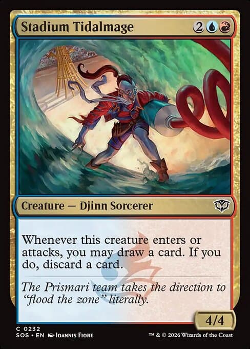 Stadium Tidalmage 2026 Magic: The Gathering Secrets of Strixhaven Foil