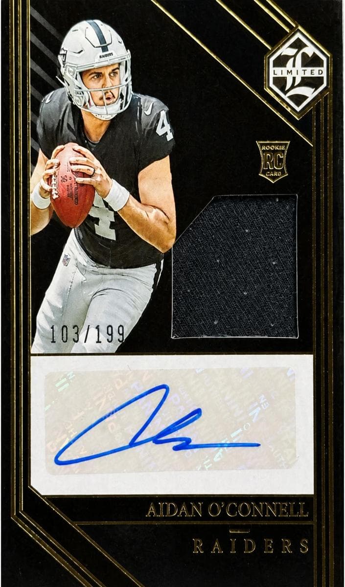 Aidan O'Connell 2023 panini Panini Immaculate Collection