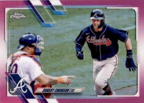 Dansby Swanson 2021 topps Topps Chrome