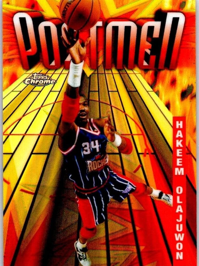 Hakeem Olajuwon 1998 topps Topps Chrome