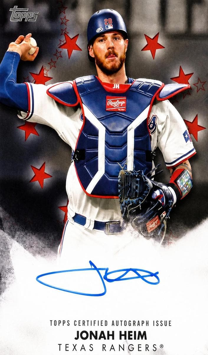 Jonah Heim 2024 topps Topps