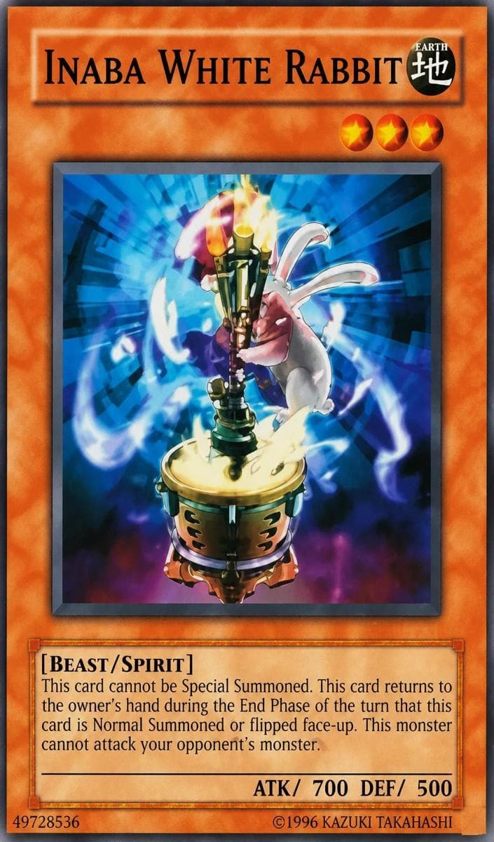 Inaba White Rabbit 2005 Yu-Gi-Oh! Dark Beginning 2