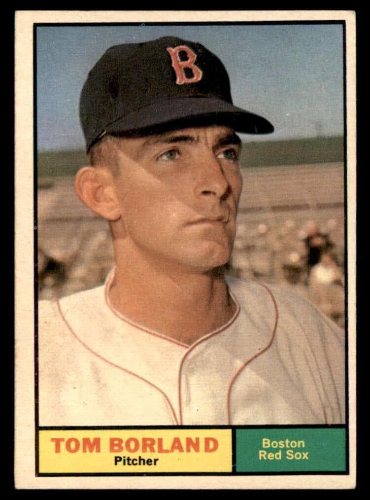 Tom Borland 1961 topps Topps