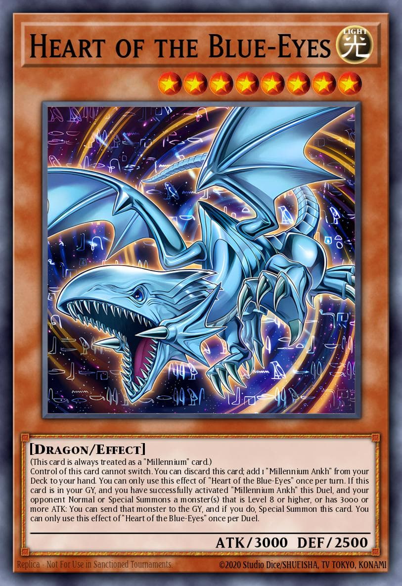Heart of the Blue-Eyes #MP25-EN013
