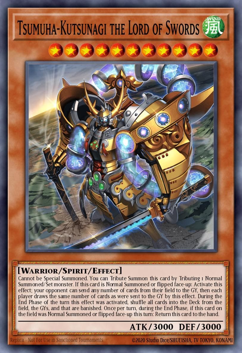 Tsumuha-Kutsunagi the Lord of Swords #CYAC-EN024
