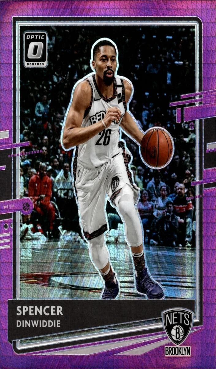 Spencer Dinwiddie 2020 panini Optic
