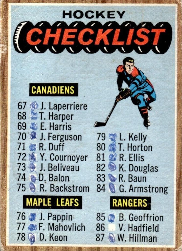 Checklist 67-132 #120