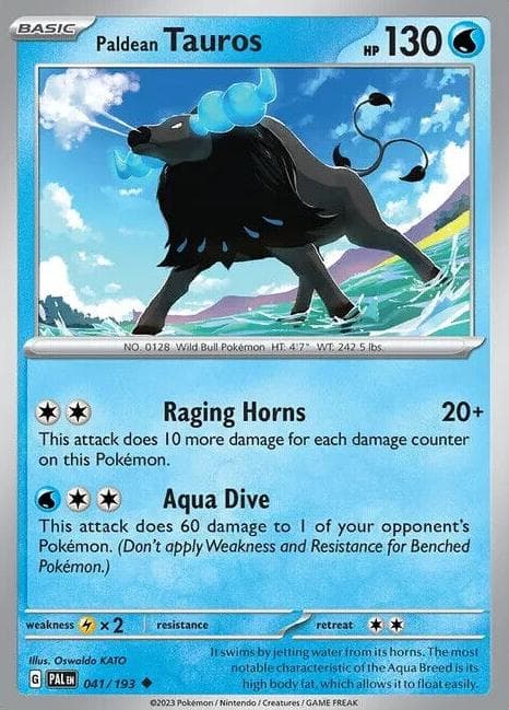 Paldean Tauros #41