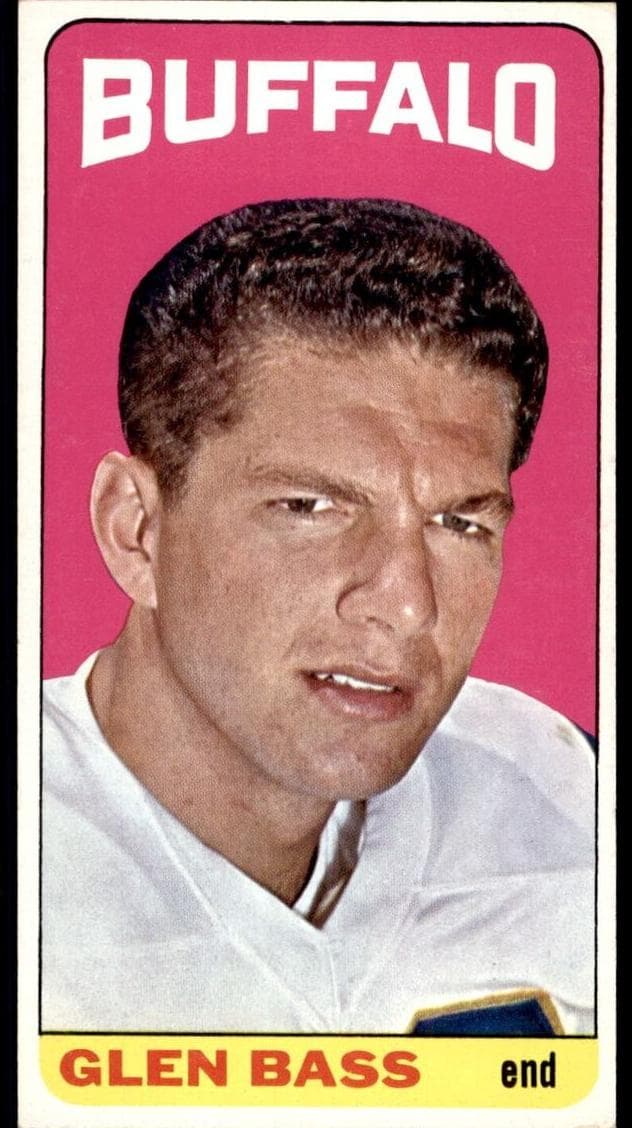 Glenn Bass 1965 topps Topps
