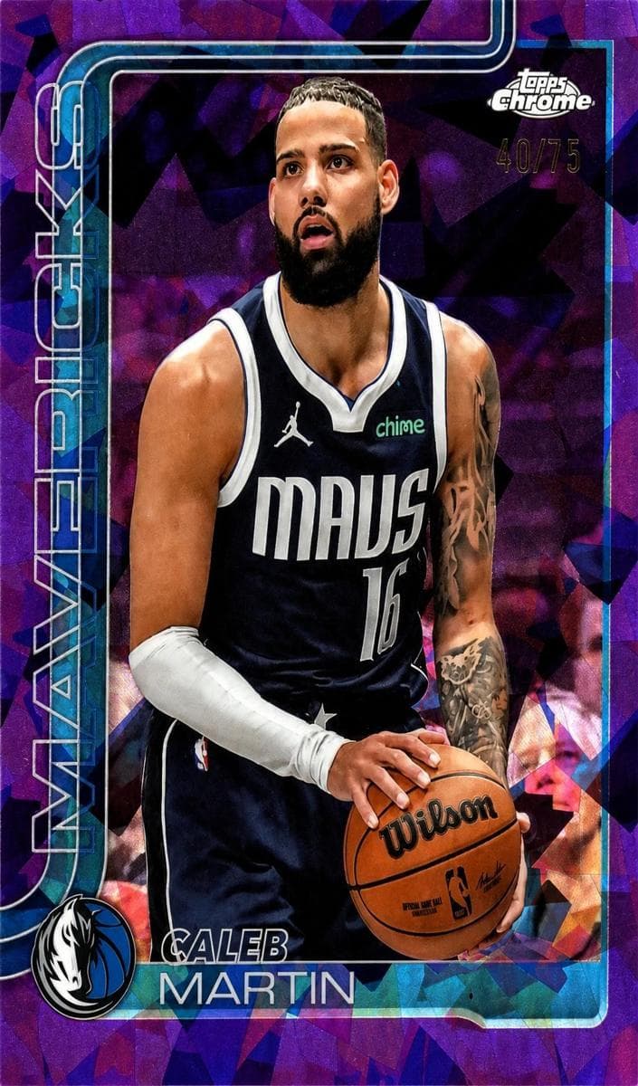 Caleb Martin 2025 topps Topps Chrome Sapphire