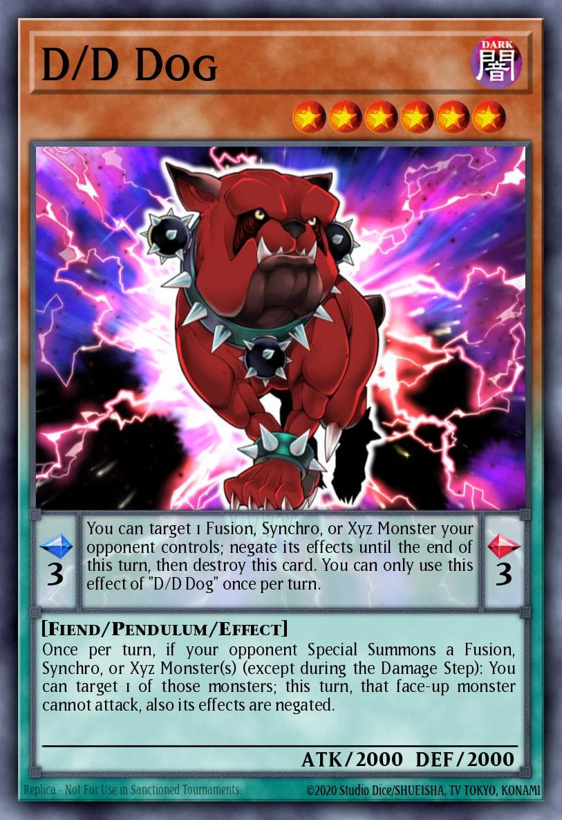 D/D Dog 2010 Yu-Gi-Oh! Japanese V Jump