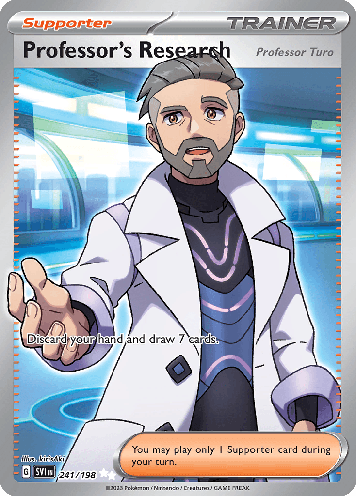 Professor's Research: Professor Turo 2023 Pokemon